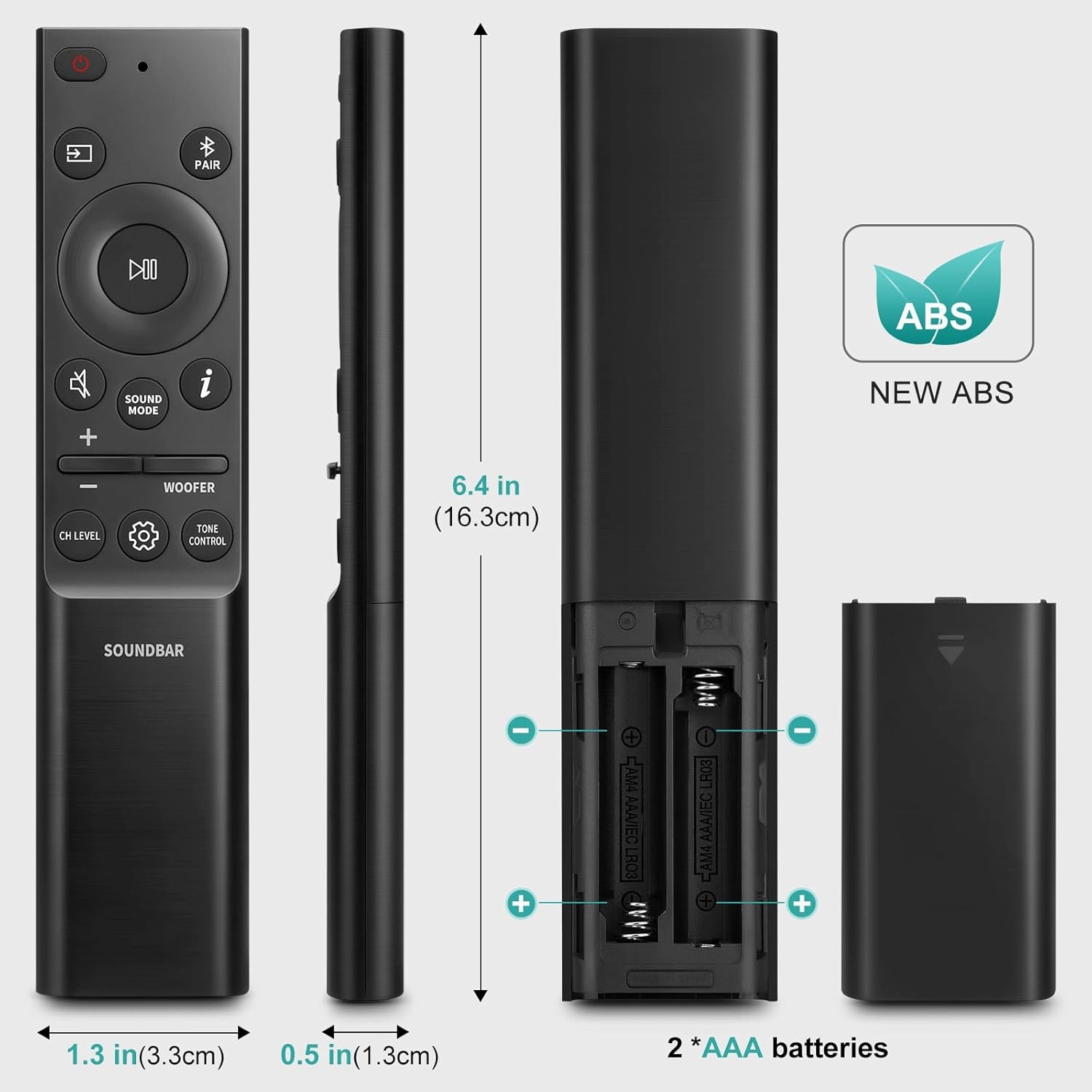Sound-bar-Remote-for-Samsung Soundbar Speaker System, Replacement Surround Sound Remote Control for Samsung Audio Home Theater