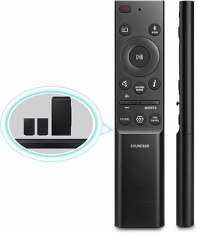 Sound-bar-Remote-for-Samsung Soundbar Speaker System, Replacement Surround Sound Remote Control for Samsung Audio Home Theater soundbar,TV speaker bar,home theater soundbar,