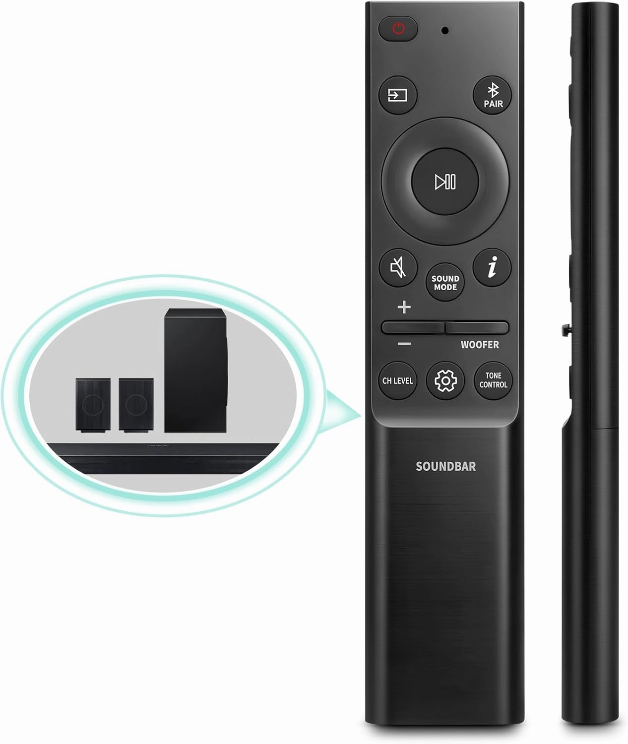 Sound-bar-Remote-for-Samsung Soundbar Speaker System, Replacement Surround Sound Remote Control for Samsung Audio Home Theater soundbar,TV speaker bar,home theater soundbar,