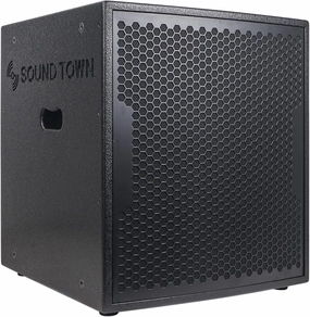 Sound Town 2000W 18" Powered PA Subwoofer with 2 Speaker Outputs, DJ/PA Pro Audio Sub with 4" Voice Coil, Black (CARPO-18SPW) audiophile subwoofer,active subwoofer,low frequency speaker,