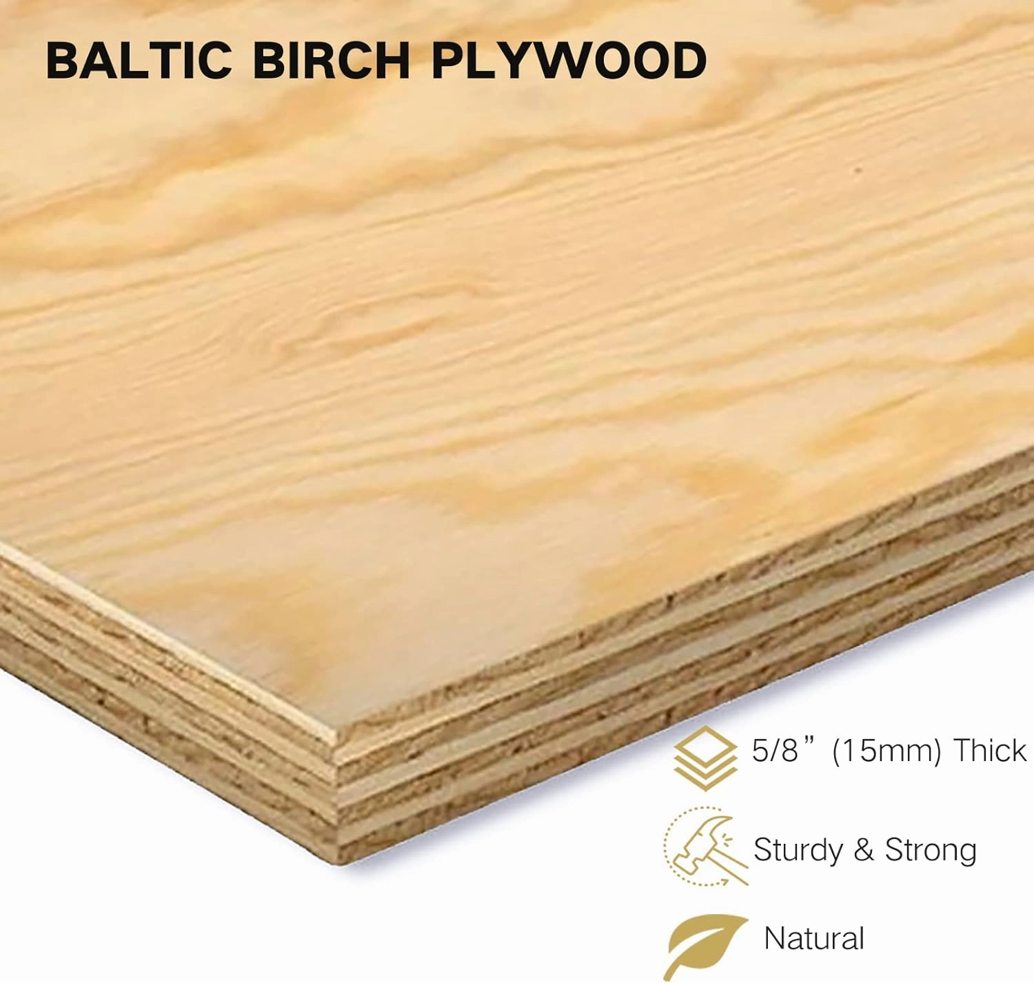 Sound Town DIY 2U Studio Rack with Solid Baltic Birch Plywood, Weathered Brown for Recording Room, Home Studio (SDRK-Y2B)