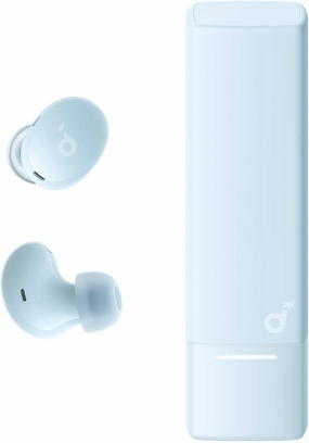 Soundcore A30i by Anker, Smart Noise Cancelling Earbuds, Lipstick-Shaped Stylish Design, Tiny, Lightweight Comfort, Clear Sound, IP54, 15H Playtime in ANC Mode, Wireless Earbuds, Bluetooth 5.4 TWS earbuds,compact wireless buds,Bluetooth ear tips,