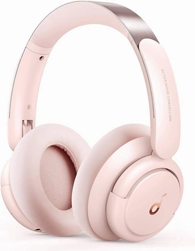 Soundcore by Anker Life Q30 Hybrid Active Noise Cancelling Headphones with Multiple Modes, Hi-Res Sound, Custom EQ via App, 40H Playtime, Bluetooth Headphones, Connect to 2 Devices (Renewed) over-ear headphones,closed back headphones,wireless studio cans,