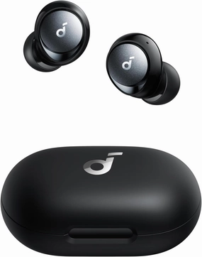 Soundcore by Anker Space A40 Adaptive Active Noise Cancelling Wireless Earbuds, Reduce Noise by Up to 98%, Ultra Long 50H Playtime, 10H Single Playtime, Hi-Res Sound, Comfortable Fit, Wireless Charge wireless earbuds,Bluetooth earphones,true wireless stere