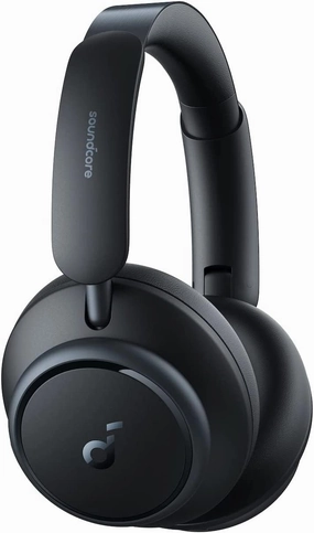 Soundcore by Anker Space Q45 Adaptive Active Noise Cancelling Headphones, Reduce Noise by Up to 98%, 50H Playtime, App Control, LDAC Hi-Res Wireless Audio, Comfortable Fit, Bluetooth 5.3 (Renewed) noise cancelling headphones,ANC headphones,travel headphone