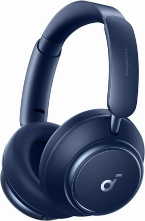 soundcore by Anker Space Q45 Adaptive Active Noise Cancelling Headphones, Reduce Noise by Up to 98%, 50H Playtime, App Control, LDAC Hi-Res Wireless Audio, Comfortable Fit, Clear Calls, Bluetooth 5.3 over-ear headphones,closed back headphones,wireless stud