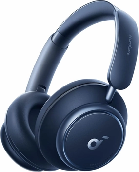 Soundcore by Anker Space Q45 Adaptive Active Noise Cancelling Headphones, Reduce Noise by Up to 98%, 50H Playtime, App Control, LDAC Hi-Res Wireless Audio, Comfortable Fit, Clear Calls (Renewed) noise cancelling headphones,ANC headphones,travel headphones,