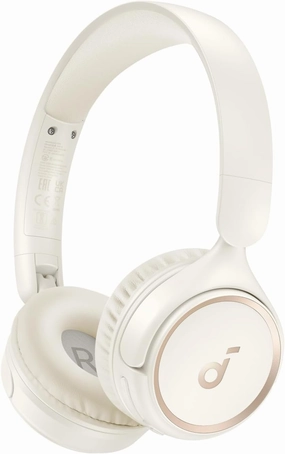 Soundcore H30i Wireless On-Ear Headphones, Foldable Design, Pure Bass, 70H Playtime, Bluetooth 5.3, Lightweight and Comfortable, App Connectivity, Multipoint Connection over-ear headphones,closed back headphones,wireless studio cans,