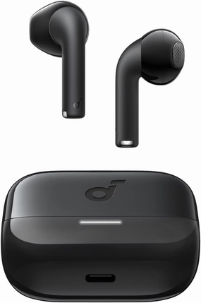 Soundcore K20i by Anker, Semi-in-Ear Earbuds, Bluetooth Wireless, 36H Playtime, Fast Charge, Clear Sound, Comfortable Fit, ENC 2-Mic Clear Calls, Custom EQ, IPX5, Bluetooth 5.3, App Control wireless earbuds,Bluetooth earphones,true wireless stereo,