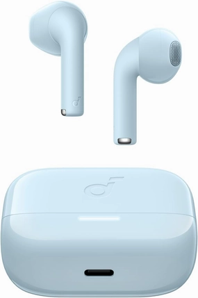 Soundcore K20i by Anker, Semi-in-Ear Earbuds, Bluetooth Wireless, 36H Playtime, Fast Charge, Clear Sound, Comfortable Fit, ENC 2-Mic Clear Calls, Custom EQ, IPX5, Bluetooth 5.3, App Control wireless earbuds,Bluetooth earphones,true wireless stereo,