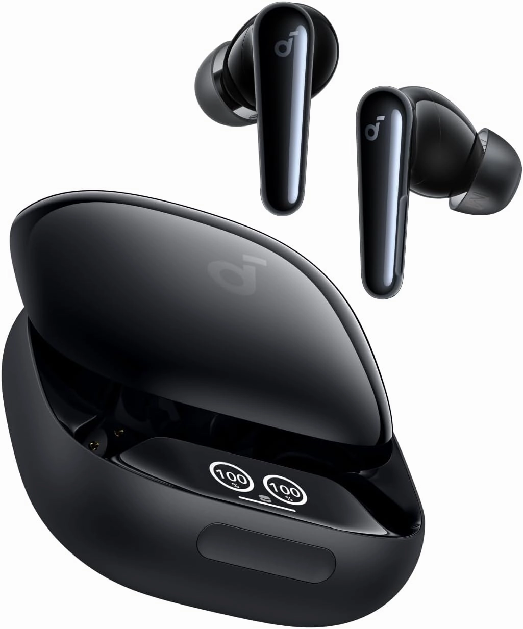 Soundcore Liberty 4 Pro by Anker, Noise Cancelling Wireless Earbuds, 7-Sensor and Real-Time Adaptive Noise Cancelling, 2 Faster Charging, Studio-Level Hi-Fi Music, Clear Calls with 6 Mics and AI wireless earbuds,Bluetooth earphones,true wireless stereo,