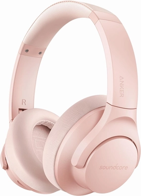 Soundcore Life Q20 Hybrid Active Noise Cancelling Headphones, Wireless Over Ear Bluetooth Headphones, 60H Playtime, Hi-Res Audio, Deep Bass, Memory Foam Ear Cups, for Travel, Home Office (Renewed) over-ear headphones,closed back headphones,wireless studio 