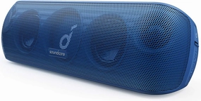 Soundcore Motion  Bluetooth Speaker with Hi-Res 30W Audio, Extended Bass and Treble, Wireless HiFi Portable Speaker with App, Customizable EQ, 12-Hour Playtime, IPX7 Waterproof, and USB-C, Blue hi-res portable player,digital audio player,DAP lossless,