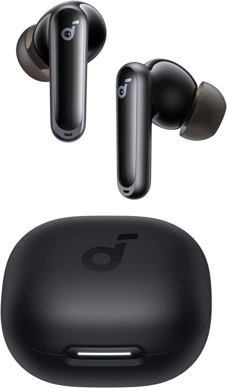 Soundcore P40i by Anker, Noise Cancelling Wireless Earbuds, Adaptive Noise Cancelling to Environments, Heavy Bass, 60H Playtime, 2-in-1 Case and Phone Stand, IPX5, Wireless Charging, Bluetooth 5.3 wireless earbuds,Bluetooth earphones,true wireless stereo,