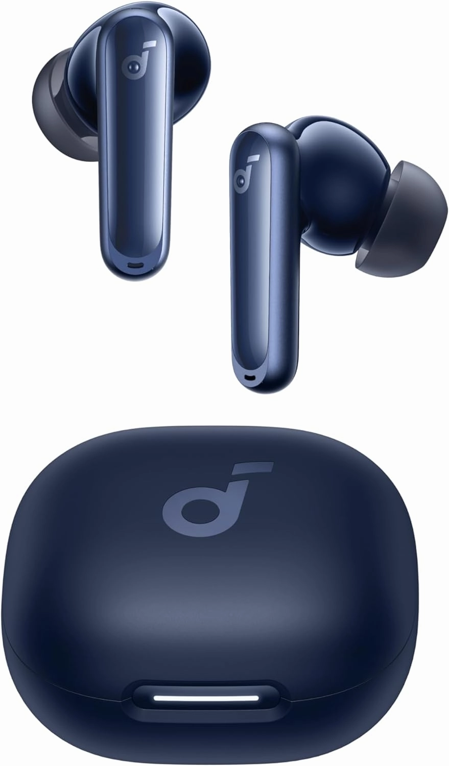 Soundcore P40i by Anker, Noise Cancelling Wireless Earbuds, Adaptive Noise Cancelling to Environments, Heavy Bass, 60H Playtime, 2-in-1 Case and Phone Stand, IPX5, Wireless Charging, Bluetooth 5.3 wireless earbuds,Bluetooth earphones,true wireless stereo,