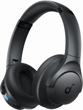 Soundcore Q11i Wireless Over-Ear Bluetooth Headphones by Anker, Deep Bass, 60H Playtime, Hi-Res Audio, Detachable Ear Cushions, Multipoint Connection over-ear headphones,closed back headphones,wireless studio cans,