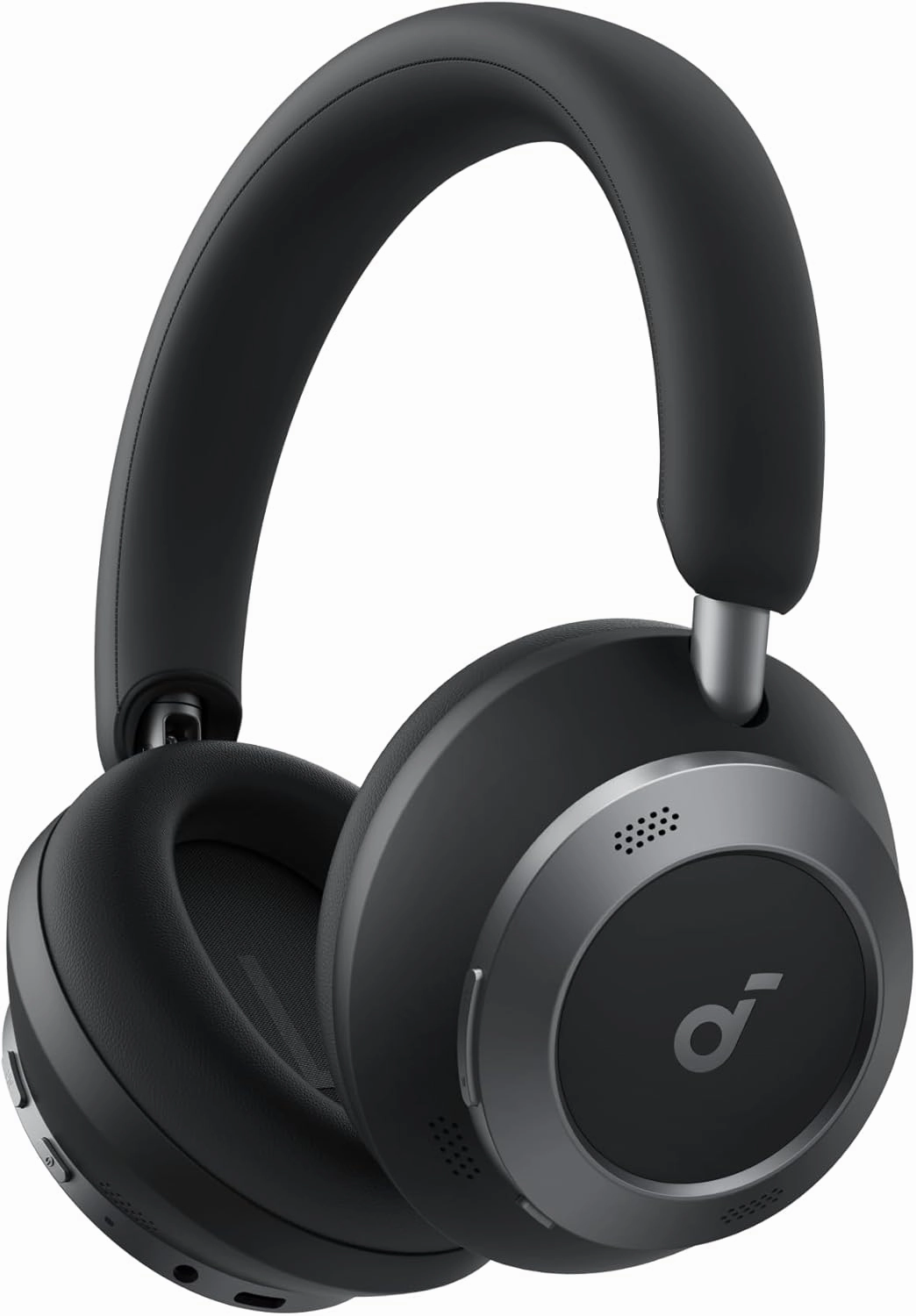 Soundcore Space One Pro, FlexiCurve Over-Ear Headphone, Adaptive Active Noise Cancelling Headphones Driven by 6 Mics, 60H Lossless Audio, Ultra-Fast Charging, Hi-Res Wireless, Comfortable Fit over-ear headphones,closed back headphones,wireless studio cans,