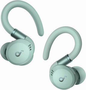 Soundcore Sport X20 by Anker, True-Wireless Workout Earbuds, Rotatable and Extendable Ear Hooks, Noise Cancelling, Deep Bass, IP68 Waterproof, Sweatproof, Dustproof, 48H Play, Sport Earbuds for Gym wireless earbuds,Bluetooth earphones,true wireless stereo,