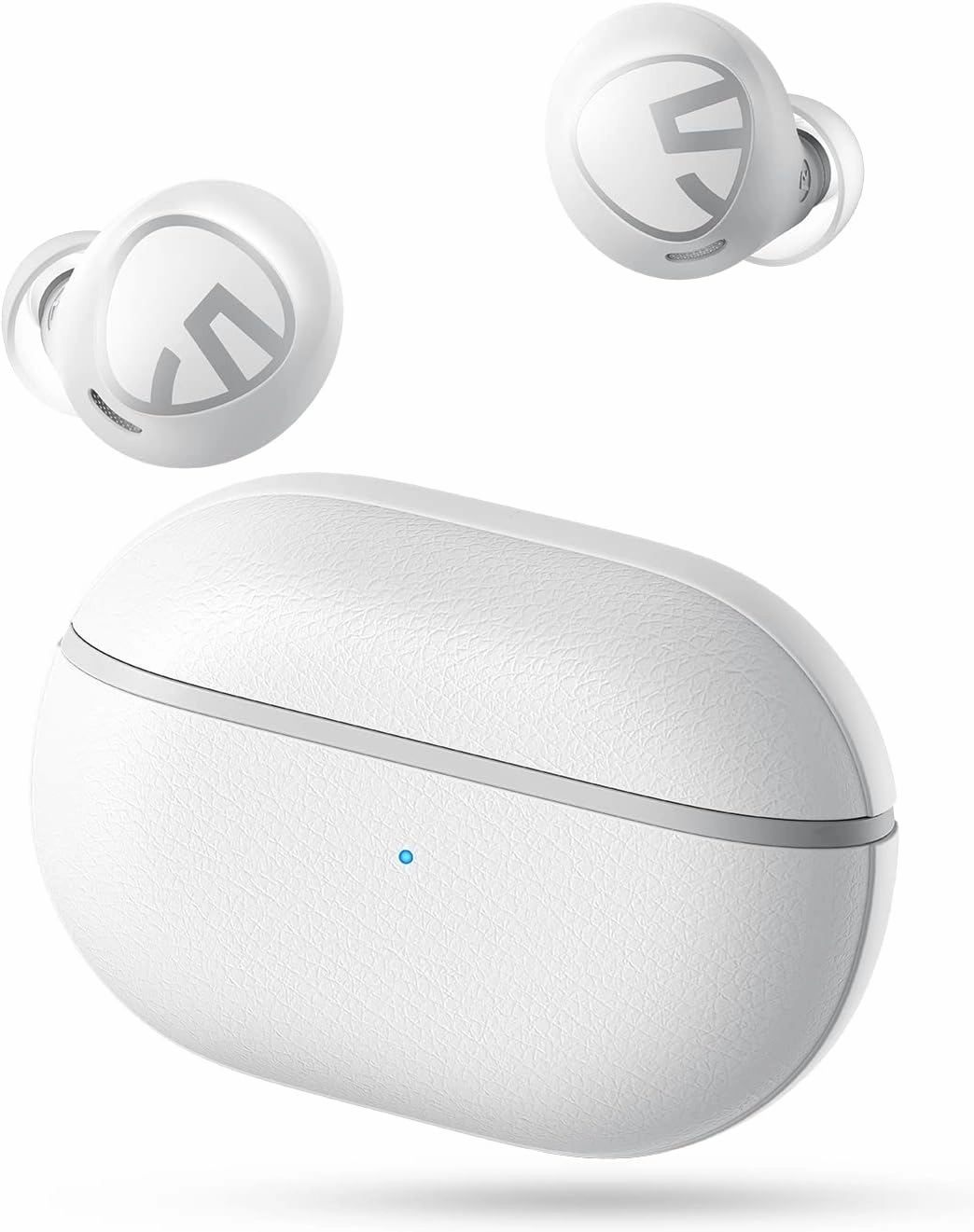 SoundPEATS Free2 classic Wireless Earbuds Bluetooth V5.1 Headphones with 30Hrs Playtime in-Ear Wireless Earphones, Built-in Mic for Clear Calls, Touch Control, Single/Twin Mode, Immersive Stereo Sound wireless earbuds,Bluetooth earphones,true wireless ster