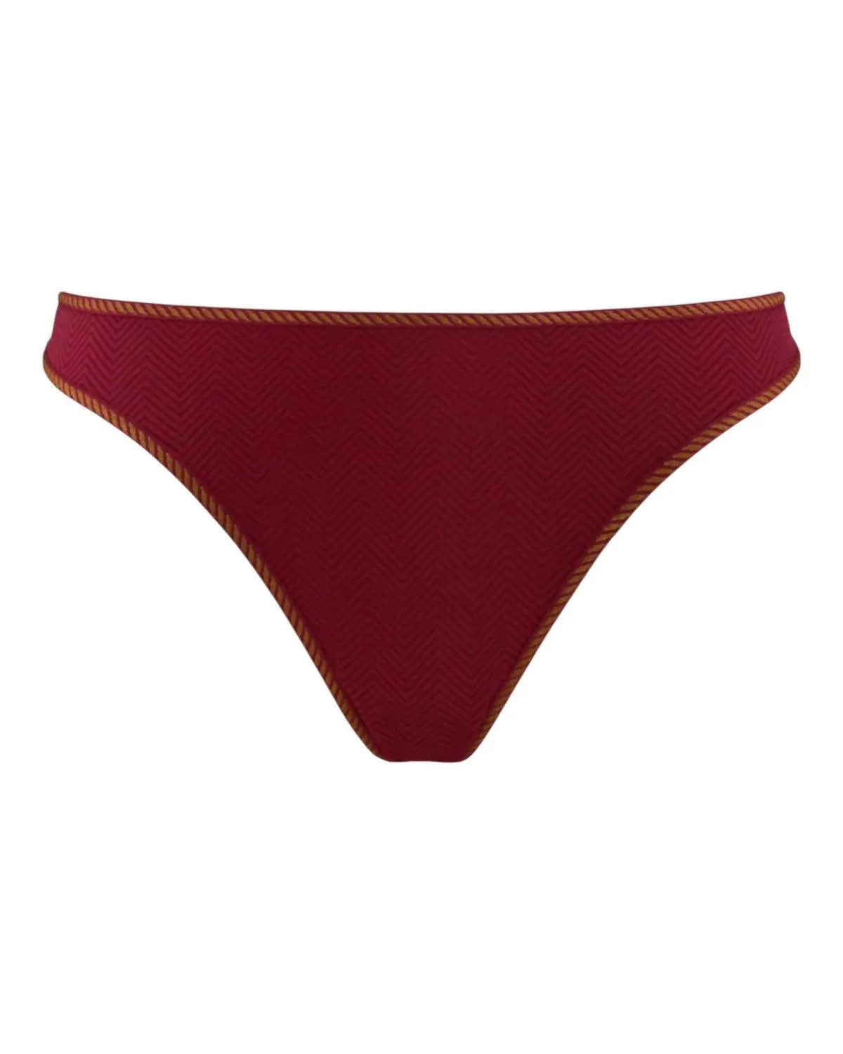Space Odyssey Thong In Rubarb