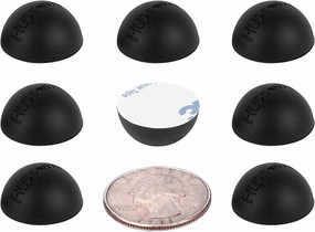 Speaker Isolation Pads  8-Pack 0.75" Platinum Silicone Feet for Speakers, Subwoofers, Turntables  Non-Slip, Vibration Damping Pads with Adhesive  20 Duro Anti-Vibration Mounts isolation pads,speaker feet,vibration dampeners,