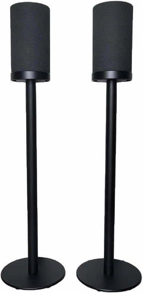 Speaker Stands Compatible with Sony SA-RS5 Home Surround Sound System(only Stand)The Speaker Floor Stand can Hide The Power Cord and is Made of Aluminum Alloy MaterialBlack Pair surround sound system,cinema audio kit,5.1 surround package,