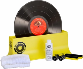 Spin-Clean Record Washer Kit | Vinyl Record Cleaner | Record Cleaning Kit | Alcohol-Free Solution | Snap-in Rollers | Wedge-Fit Brushes | 2 Lint-Free Drying Cloths | Perfect for 33, 48 & 78 RPM record cleaning kit,vinyl cleaner,stylus brush set,
