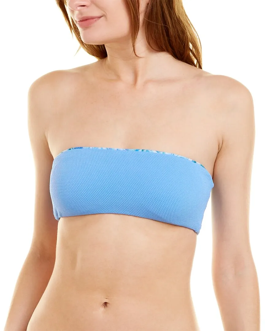 Splendid Reversible Bandeau Bikini Top