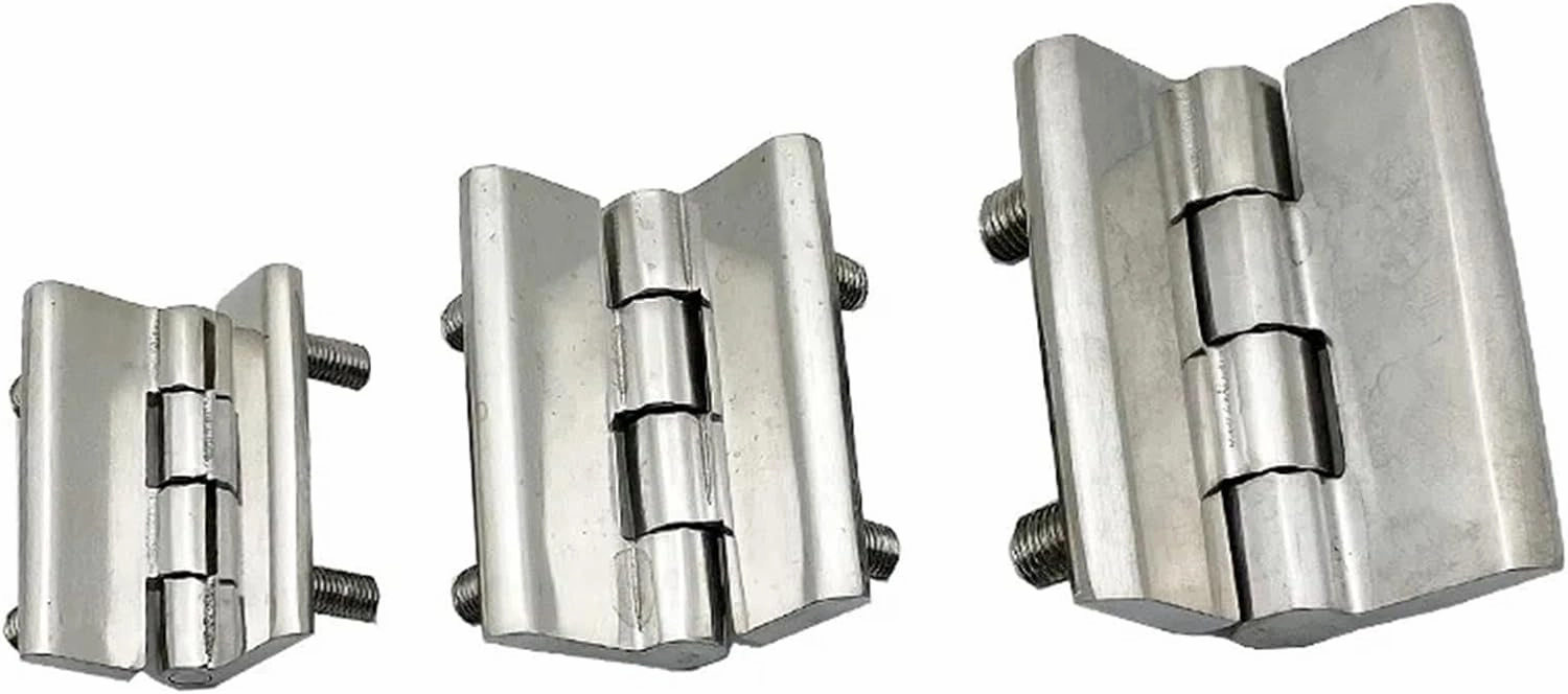 Stainless Steel CL226-1A/2A/3A Hinge Industrial Equipment Electric Cabinet Door Hinges Furniture Hardware 1Pcs(3pcs-polishing-1A-6) equipment cabinet,AV gear cabinet,component enclosure,