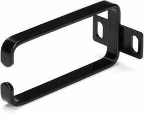 StarTech - CMHOOK1UN .com 1U Vertical 1.8 x 3.9in Server Rack Cable Management D-Ring Hook w/ Flexible Opening - Network Rack-Mount Cord Organizer Ring (CMHOOK1UN) Black rackmount gear,audio rack equipment,studio rackmounts,