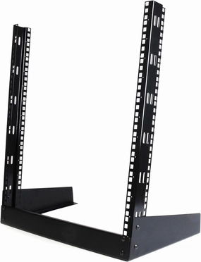 StarTech.com 12U Open Frame Server Rack - 19" 2 Post Network Rack  Free Standing Audio Video & IT Equipment (RK12OD) audio rack,hi-fi component stand,media shelf,