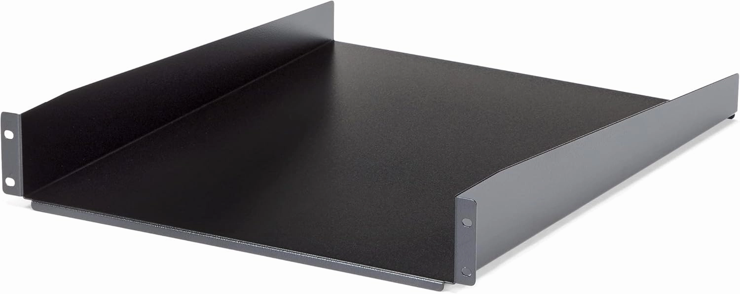 StarTech.com 2U Server Rack Shelf - Universal Rack Mount Cantilever Shelf & Tray