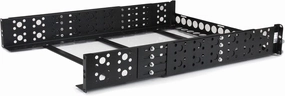 StarTech.com 2U Universal Rack Mount Rails - for 19in Server Rack Enclosure or Cabinet - Adjustable A/V Rack Rails (UNIRAILS2U) rackmount gear,audio rack equipment,studio rackmounts,