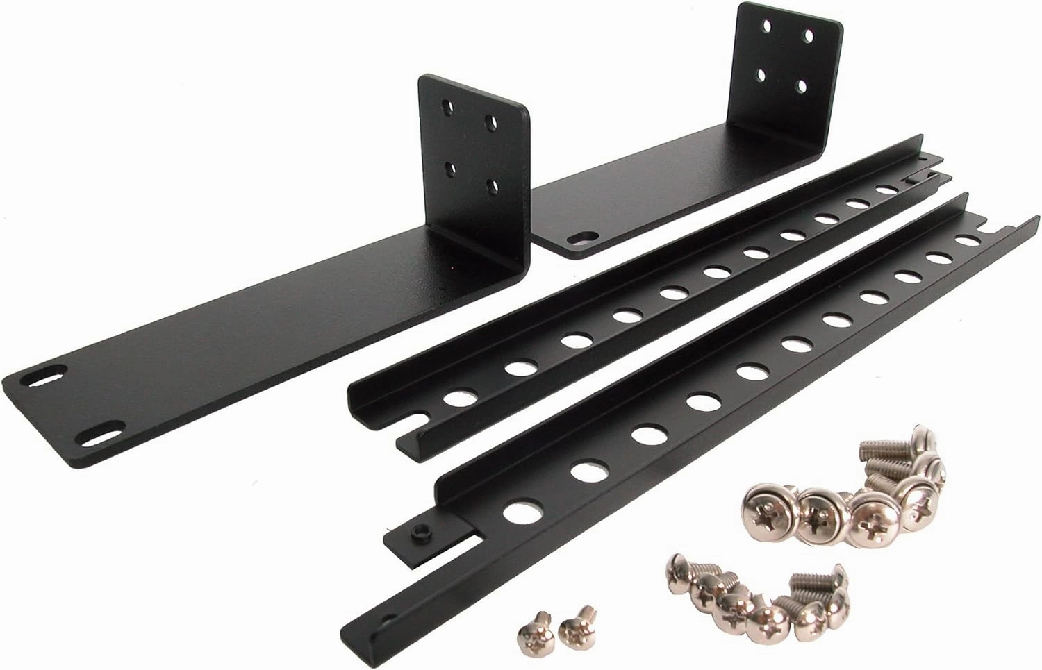 StarTech.com Rackmount Brackets - 1U Rack Mount - KVM Switch Brackets - SV431 Series - Rack Mount Rails , TAA (SV431RACK) rackmount gear,audio rack equipment,studio rackmounts,
