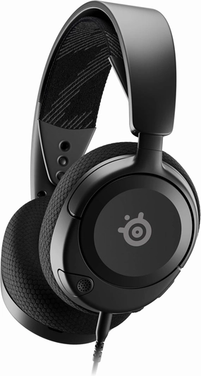 SteelSeries Arctis Nova 1 Multi-System Gaming Headset  Hi-Fi Drivers  360 Spatial Audio  Comfort Design  Durable  Ultra Lightweight  Noise-Cancelling Mic  PC, PS5/PS4, Switch, Xbox - Black noise cancelling headphones,ANC headphones,travel headphones,
