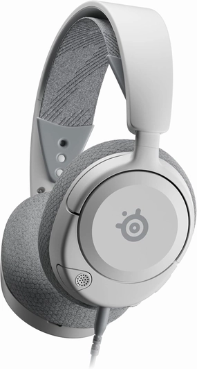SteelSeries Arctis Nova 1 Multi-System Gaming Headset  Hi-Fi Drivers  360 Spatial Audio  Comfort Design  Durable  Ultra Lightweight  Noise-Cancelling Mic  PC, PS5/PS4, Switch, Xbox - White noise cancelling headphones,ANC headphones,travel headphones,