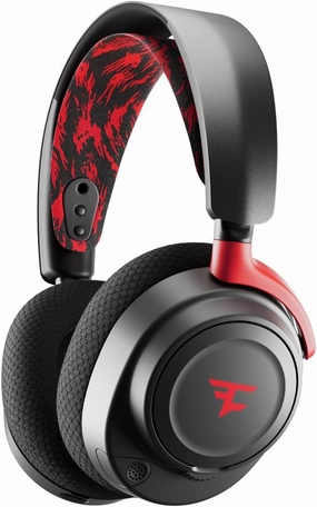 SteelSeries Arctis Nova 7 FaZe Clan Edition Multi-Platform Premium Wireless Gaming Headset  Limited Edition  Dual Wireless 2.4 GHz & Bluetooth 38 HR Fast Charge Battery  PC, PS, Mac, Mobile, Switch reference headphones,neutral sound headphones,monitor 