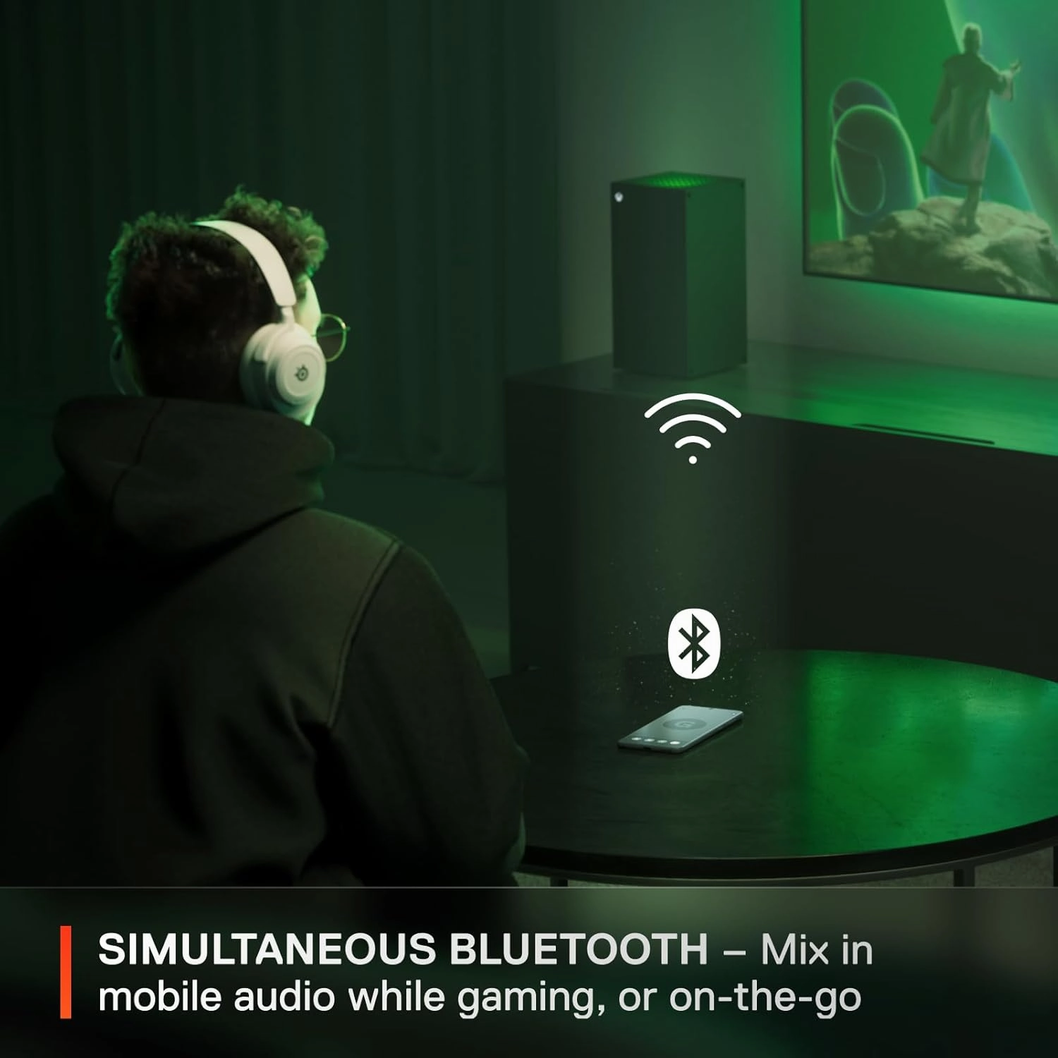 SteelSeries Arctis Nova 7X Wireless Multi-Platform Gaming Headset Bundle  Destiny 2: The Final Shape Edition  in-Game Items  2.4GHz   Mixable Bluetooth  38Hr USB-C Battery  Xbox, PC, PlayStation