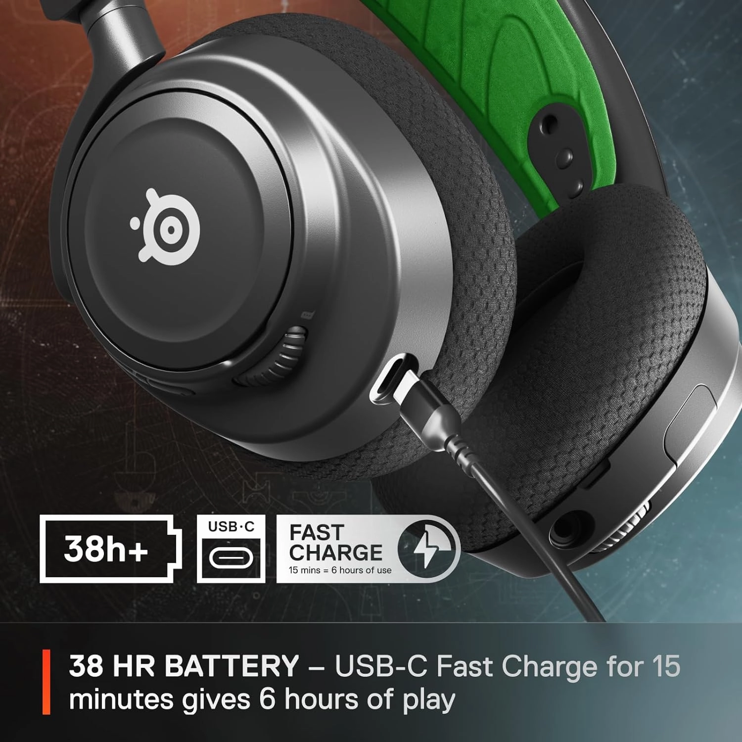 SteelSeries Arctis Nova 7X Wireless Multi-Platform Gaming Headset Bundle  Destiny 2: The Final Shape Edition  in-Game Items  2.4GHz   Mixable Bluetooth  38Hr USB-C Battery  Xbox, PC, PlayStation