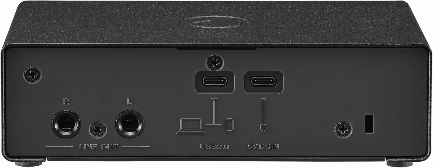 Steinberg IXO12 Black, 2x2 USB 2.0 24-Bit/192kHz Audio Interface With Cubase AI, Cubasis LE and Steinberg Plus Software
