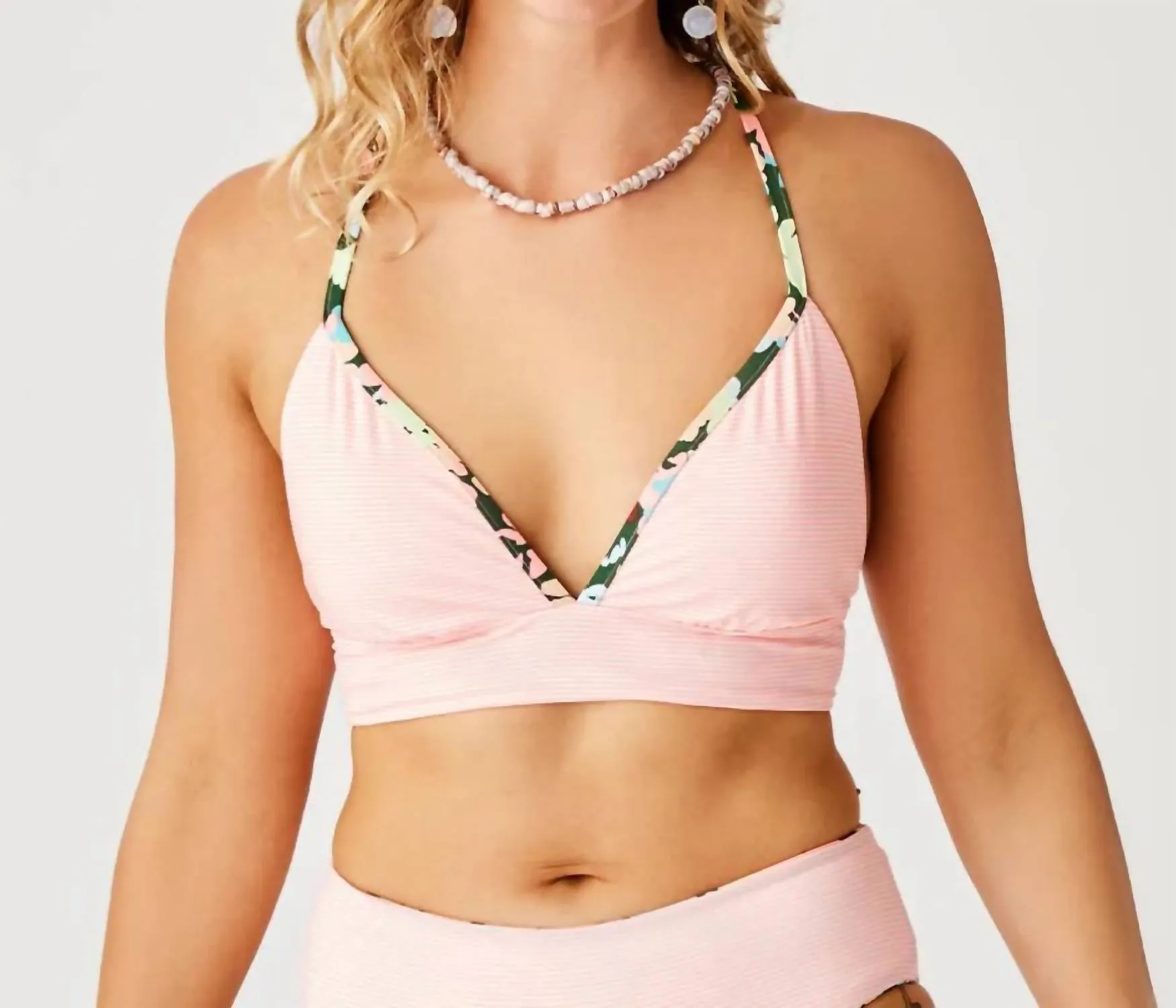 Stevie Reversible Top In Wildflower