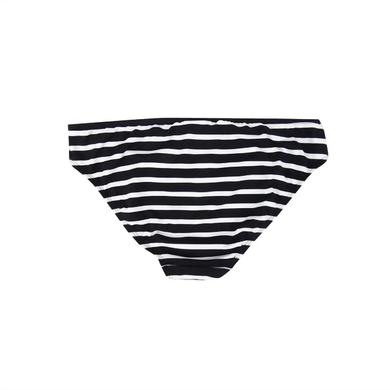 Stripe Mix Ring Front Hipster In Black