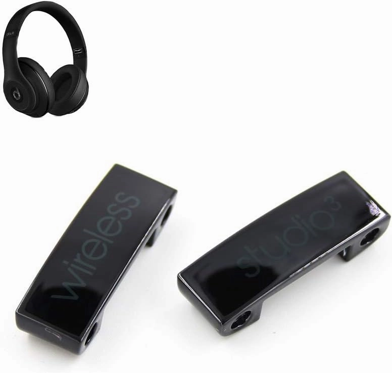 Studio 3 Headband Connector Hinge Replacement Metal Repair Parts for Studio 3 3.0 Wireless Over Ear Headphone (Matte Black   Not Fit Solo Series Headphone)
