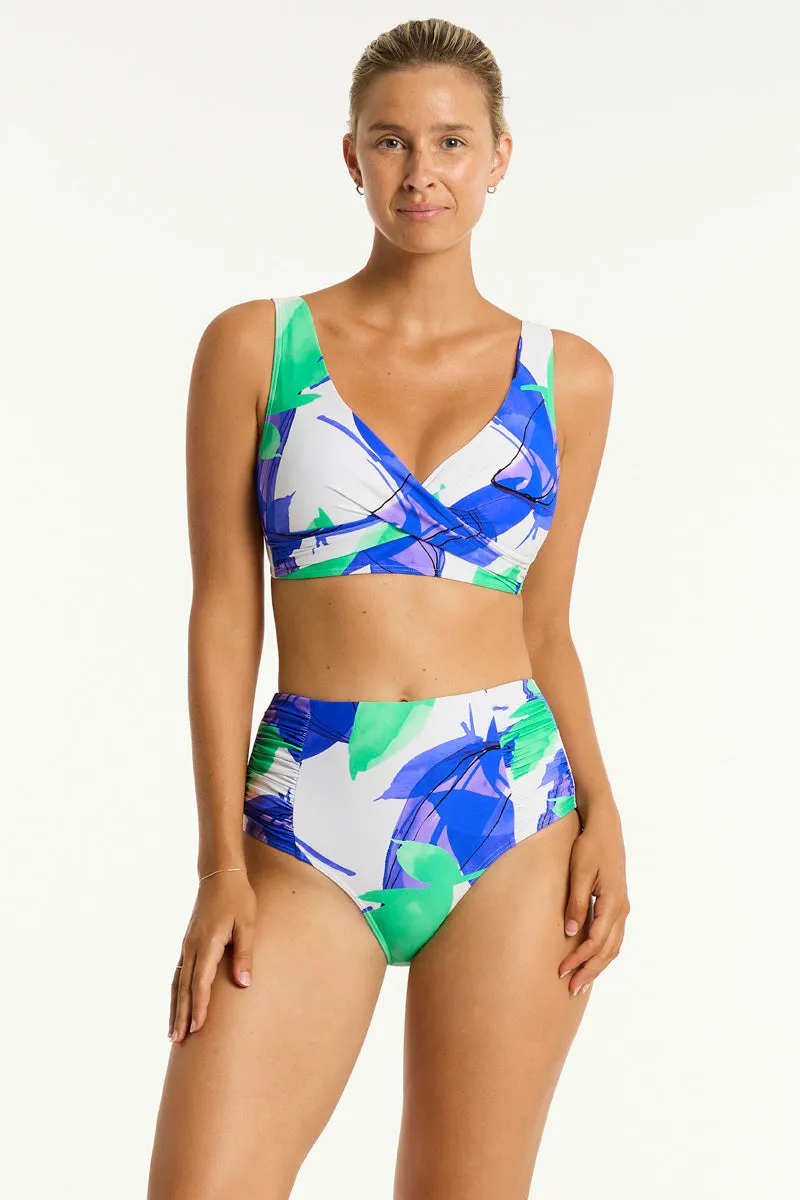 Sublime High Waist Gathered Side Pant
