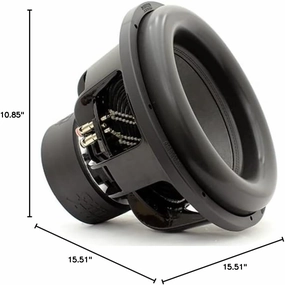 Sundown Audio X-15 v3 D2 Pro 15" Dual 2-Ohm 2000W RMS Bass Subwoofer audiophile subwoofer,active subwoofer,low frequency speaker,