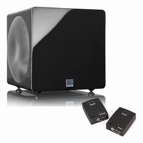 SVS 3000 Micro Sealed Subwoofer with SoundPath Wireless Audio Adapter (Piano Gloss Black) Subwoofers,Bass Speakers,Woofers