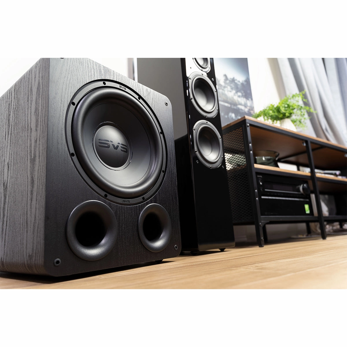SVS PB-1000 Pro Ported Subwoofers - Pair (Premium Black Ash)