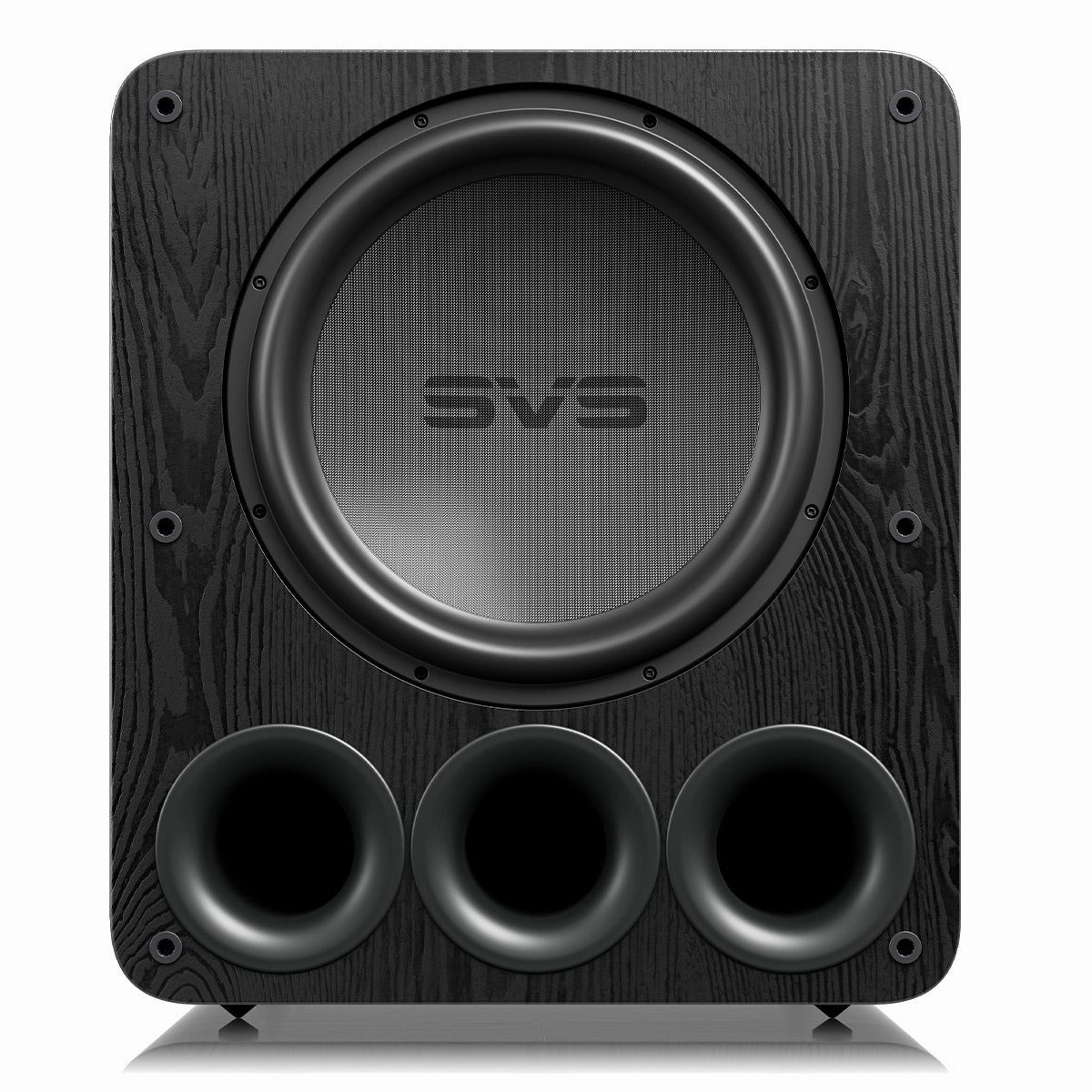SVS PB-5000 15 Inch Ported Powered Subwoofer with SoundPath Wireless Audio Adapter (Black Ash)