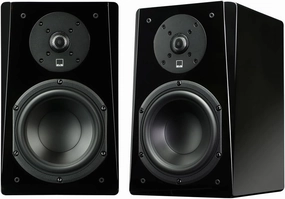 SVS Prime Bookshelf Speakers - Pair (Piano Gloss Black) bookshelf speakers,compact stereo speakers,hi-fi shelf speakers,