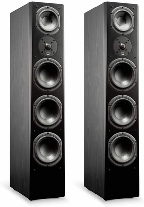 SVS Prime Pinnacle Floorstanding Speakers - Pair (Black Ash) surround sound system,cinema audio kit,5.1 surround package,